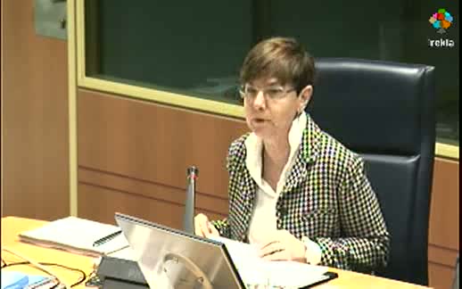 Video Comparecencia: Consejera de Empleo y Asuntos Sociales. (9-3-2012)