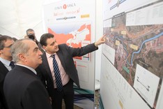 Arriolak Hernani-Astigarraga zatiaren lehen harria jarri du. Zati horretan egongo da Gipuzkoako adarreko bide-zubi luzeena