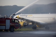 Despega el vuelo inaugural de Vueling que cubre la ruta Hondarribia-Barcelona