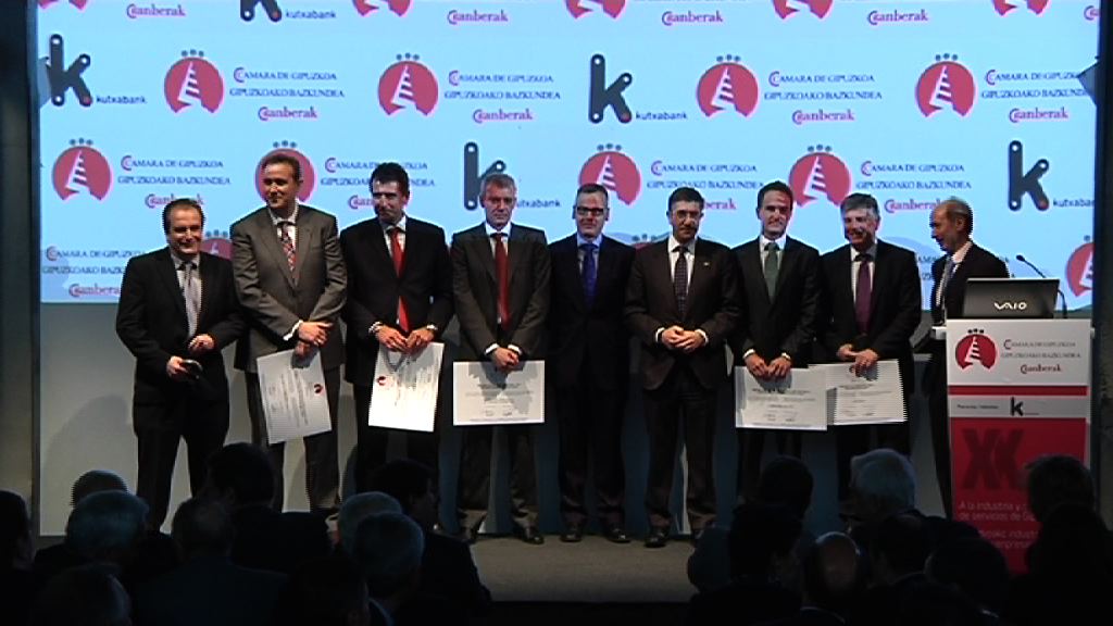 Video El Lehendakari se reafirma en el "Modelo Euskadi" en los Premios a la industria y a la empresa de servicios de Gipuzkoa