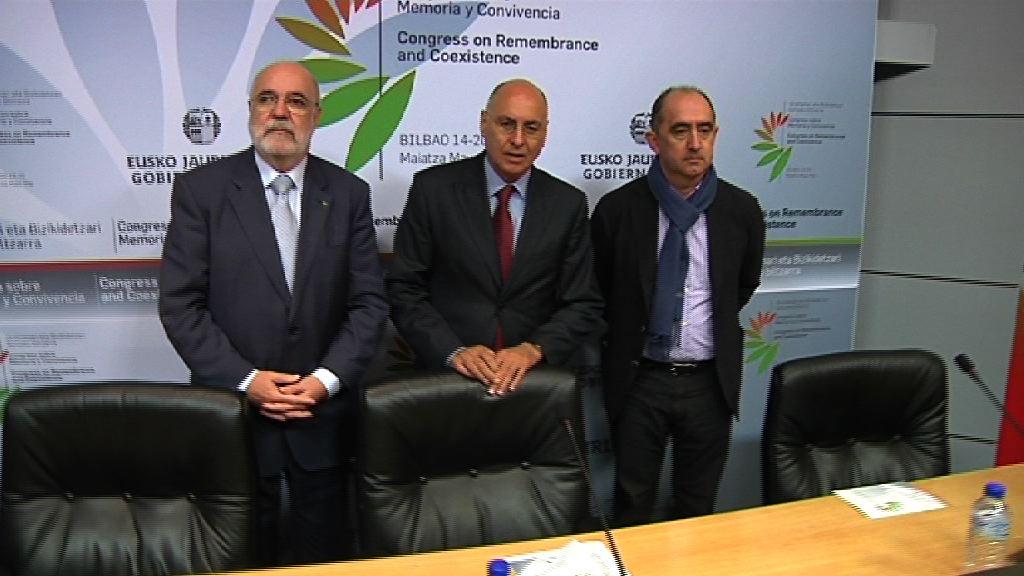 Video Bilbao acogerá el Congreso sobre Memoria y Convivencia entre el 14 y el 20 de mayo