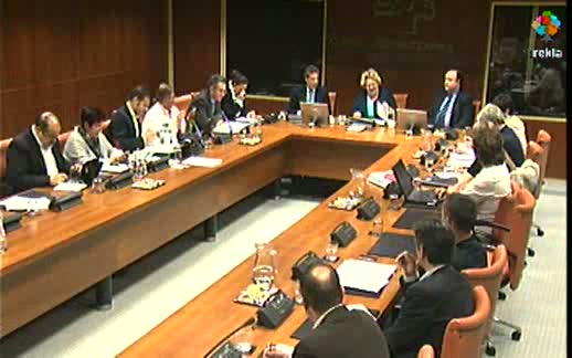 Video Agerraldia: Justizia eta Herri Administrazioko sailburua (2012-05-15)