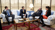 Encuentro con el embajador de Finlandia