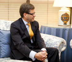 Encuentro con el embajador de Finlandia