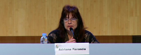 Sexta jornada del Congreso sobre Memoria y Convivencia, Adriana Faranda [11:32]