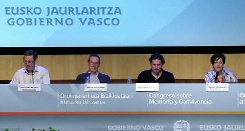 Sexta jornada del Congreso sobre Memoria y Convivencia, Gorka Ruiz, Jesús M. Mujika, José Luis Ortiz de Guinea [52:09]