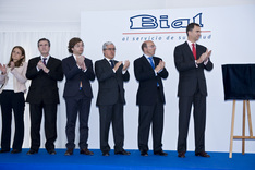 El Príncipe de Asturias inaugura la nueva Unidad de Producción e Investigación de BIAL en Zamudio