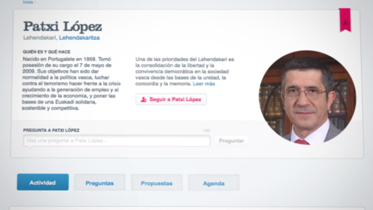 Video Irekia facilita el diálogo entre políticos y ciudadanos