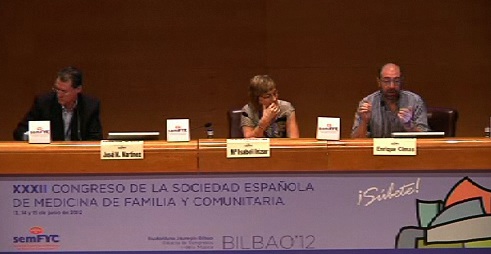 Video Tercera jornada del XXXII Congreso de la Sociedad Española de Medicina Familiar y Comunitaria (semFYC) en el Auditorio del Euskalduna, asma y EPOC