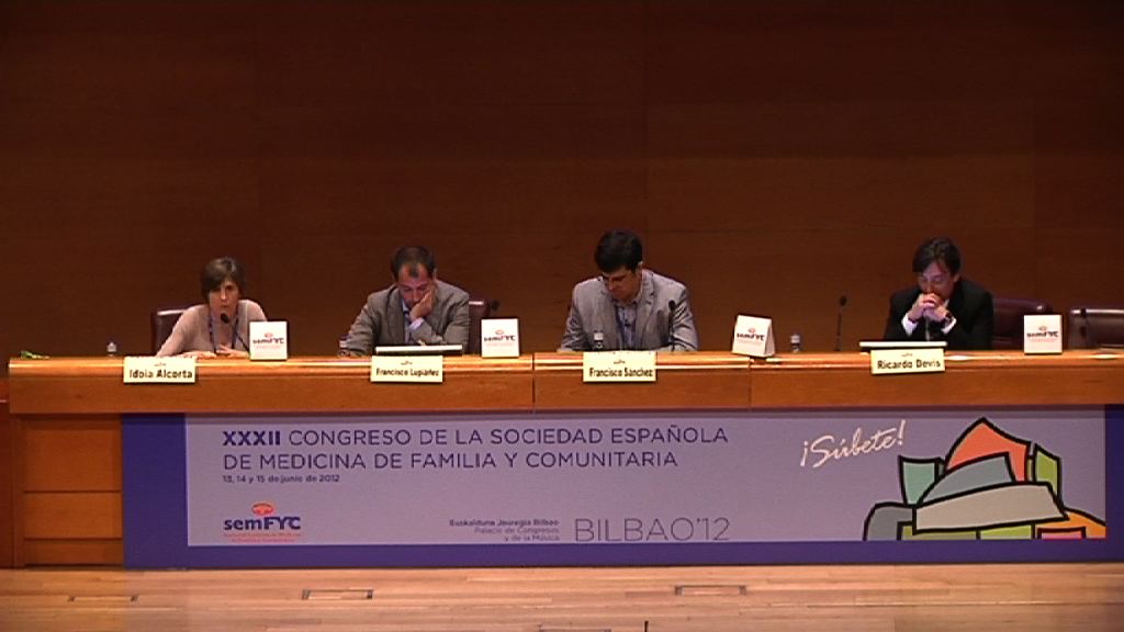 Tercera jornada del XXXII Congreso de la Sociedad Española de Medicina Familiar y Comunitaria (semFYC) en el Auditorio del Euskalduna. Las nuevas TICs. [103:31]