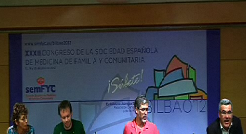 Tercera jornada del XXXII Congreso de la Sociedad Española de Medicina Familiar y Comunitaria (semFYC) en la Sala A1 del Euskalduna [77:49]
