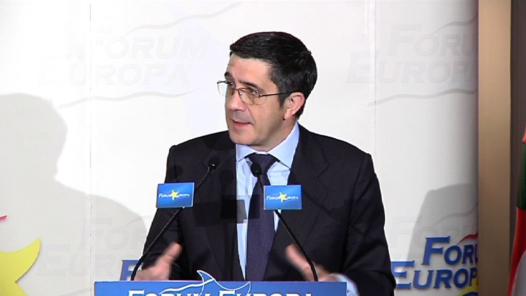 Video El Lehendakari plantea un gran pacto en Europa a tres niveles
