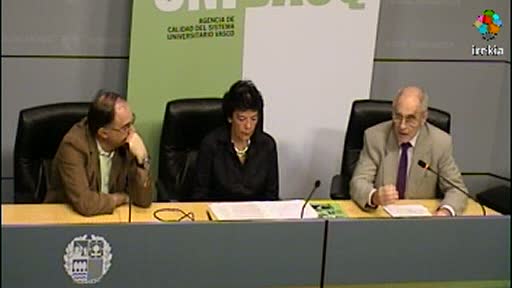 Video UNIBASQ-EK EUSKAL UNIBERTSITATEETAN TITULU BERRIAK SORTZEKO AURKEZTU ZIREN 52 PROPOSAMENETATIK 51 POSITIBOKI EBALUATU ZITUEN IAZ