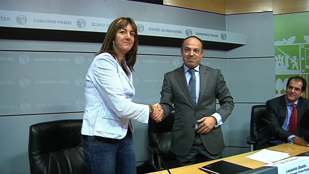 Video El Gobierno Vasco prevé alcanzar ahorros superiores a 5 millones de euros en tecnología gracias a un nuevo acuerdo con Oracle