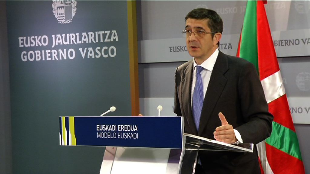 Video El Lehendakari hace un llamamiento a la unidad "para defender el autogobierno y nuestro modelo social"