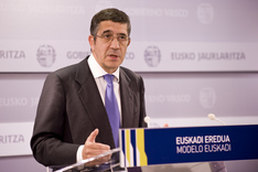 El Lehendakari hace un llamamiento a la unidad "para defender el autogobierno y nuestro modelo social"