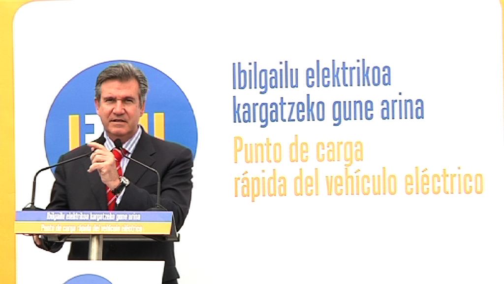 Video Ibigailu elektrikoa kargatzeko lehen putuaren aurkezpena