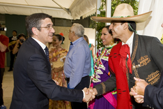 El Lehendakari recibe a los grupos que participan en la XXXVIII Edición del Festival Internacional de Folklore de Portugalete y del País Vasco 