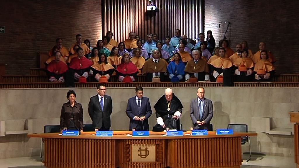 Video El Lehendakari preside la apertura de curso de la Universidad de Deusto