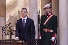 El Lehendakari Iñigo Urkullu jura su cargo ante el árbol de Gernika
